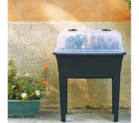 Orto balcone - con piedi - 35 lt - Verdemax - 2295 - 8015358022958 - DMwebShop - 1