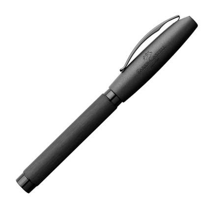 Penna stilografica Essentio - punta M - fusto nero - Faber Castell - 148480 - 4005401484806 - DMwebShop - 1