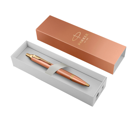 Penna a sfera IM Monochrome Rituals Orange - punta M - arancione - Parker - 2203902 - 3026982039026 - DMwebShop - 1