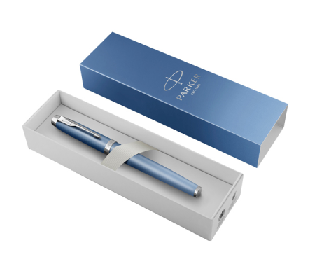 Penna stilografica IM Monochrome Rituals Blue - punta M - blu - Parker - 2203903 - 3026982039033 - DMwebShop - 4