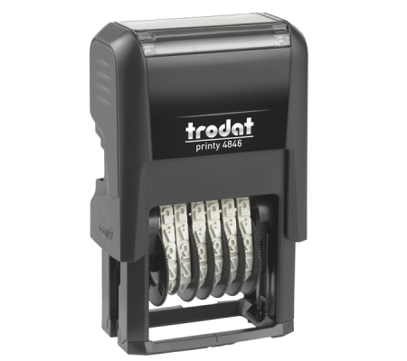 Timbro Printy 4.0 Eco 4846 Numeratore - 6 cifre - 4 mm - autoinchiostrante - Trodat - 211594 - 190084115940 - DMwebShop