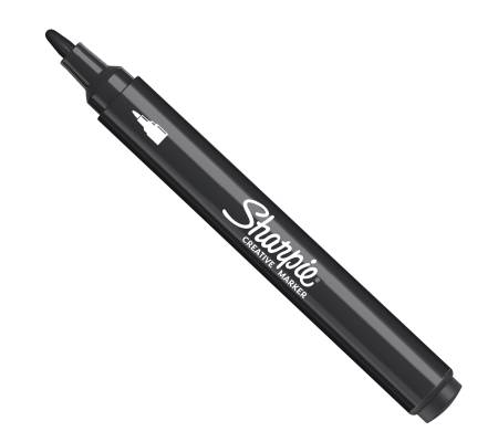Marcatore acrilico - punta tonda - nero - conf. 6 pezzi - Sharpie - 2218123 - 3026982055545 - DMwebShop