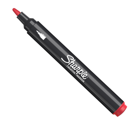 Marcatore acrilico - punta tonda - rosso - Sharpie - 2218119 - 3026982055415 - DMwebShop
