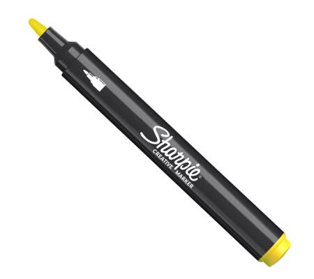 Marcatore acrilico - punta tonda - giallo - conf. 6 pezzi - Sharpie - 2218063 - 3026982055453 - DMwebShop