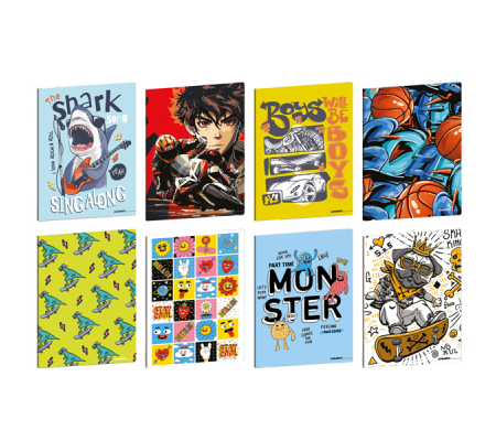 Maxiquaderno Kid Boy - A4 - rigo di 3a - 21 fogli - 80 gr - Blasetti - 8913 - 8007758289130 - DMwebShop