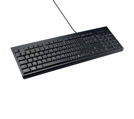 Tastiera con filo - KB100 EQ - nero - Kensington - K63727IT - 5028252640107 - DMwebShop - 1