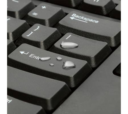 Tastiera con filo - KB100 EQ - nero - Kensington - K63727IT - 5028252640107 - DMwebShop - 2