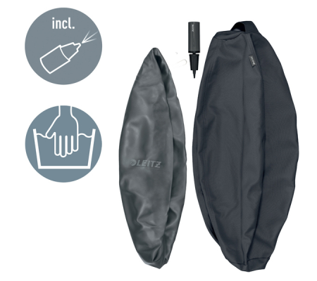 Palla Ergo Active - da seduta - 65 cm - grigio scuro - Leitz - 65420089 - 4002432134779 - DMwebShop - 1
