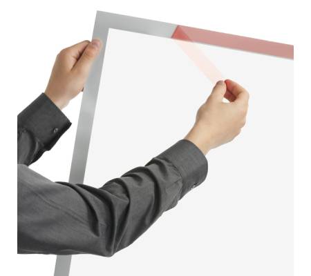 Cornice adesiva Duraframe Poster - 70 x 100 cm - argento - Durable - 5056-23 - 4005546732442 - DMwebShop - 4