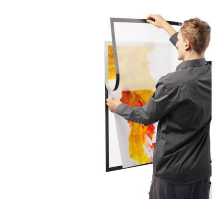 Cornice adesiva Duraframe Poster - 70 x 100 cm - argento - Durable - 5056-23 - 4005546732442 - DMwebShop - 7