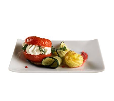 Piatto rettangolare - 28,6 x 18 x 2,8 cm - melamina - bianco - Leone - T8158 - 8024112005960 - DMwebShop - 1