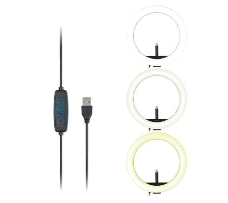 Luce ad anello bicolore L1000 - con supporto webcam - Kensington - K87653WW - 85896876533 - DMwebShop - 3