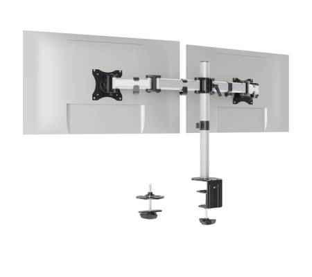 Braccio porta monitor Select - per 2 monitor - Durable - 5095-23 - 4005546734996 - DMwebShop - 1