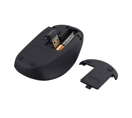Mouse wireless Yvi+ - silenzioso - nero - Trust - 24549 - 8713439245493 - DMwebShop - 2