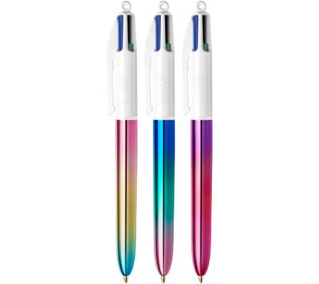 Penna 4 Colours Gradient - colori assortiti - expo 30 pezzi - Bic - 511031 - 3086125110319 - DMwebShop - 1