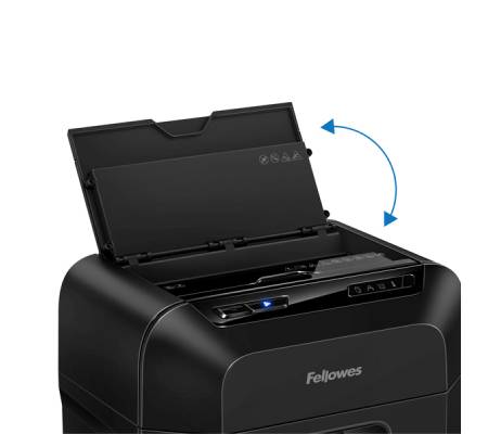Distruggidocumenti automatico - a mini frammento - 80 M - Fellowes - 4621501 - 50043859782500 - DMwebShop - 4