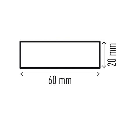 Profilo paracolpi S20 - per superfici - giallo-nero - Durable - 1108-130 - 4005546735740 - DMwebShop - 1