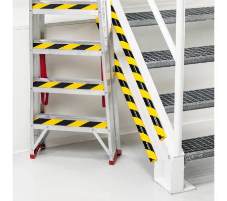 Profilo paracolpi E8R - per spigoli - giallo-nero - Durable - 1126-130 - 4005546735863 - DMwebShop - 2