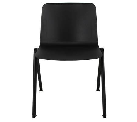 Seduta attesa Plus - senza braccioli - nero - conf. 2 pezzi - Unisit - PLVP NERO - 8059513461817 - DMwebShop - 1