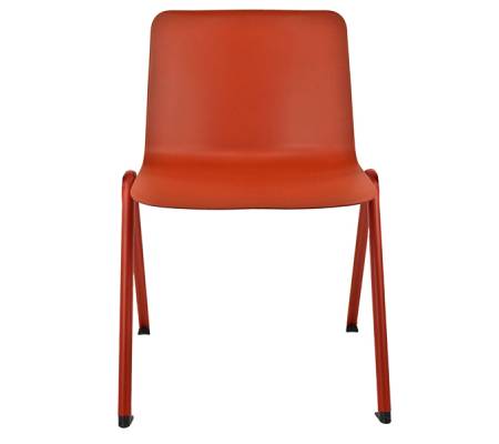 Seduta attesa Plus - senza braccioli - rosso - conf. 2 pezzi - Unisit - PLVPBR ROSSO - DMwebShop - 1