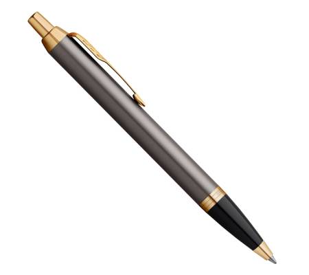 Penna a sfera IM Grey GT - punta M - grigio - Parker - 2214613 - 3026982146137 - DMwebShop - 1