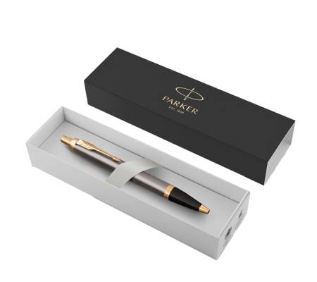 Penna a sfera IM Grey GT - punta M - grigio - Parker - 2214613 - 3026982146137 - DMwebShop - 2