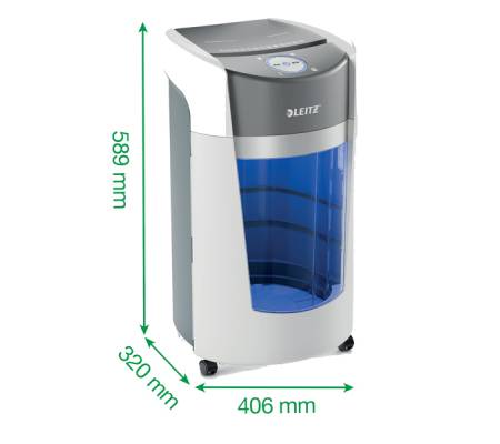 Distruggidocumenti Office P5 - taglio a frammenti 2x15 mm - IQ - Leitz - 83600000 - 4002432137626 - DMwebShop - 3