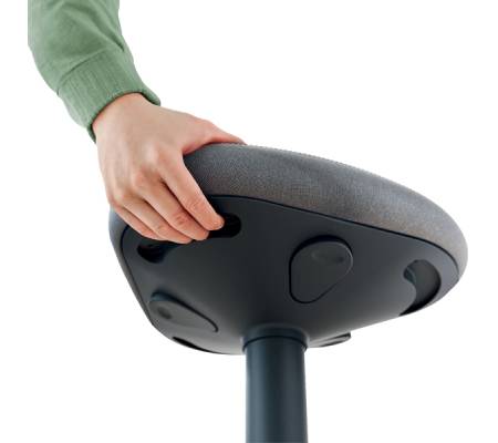Sgabello Active Comfort da seduta - grigio scuro - Leitz - 65440089 - 4002432138418 - DMwebShop - 3