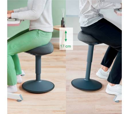 Sgabello Active Comfort da seduta - grigio scuro - Leitz - 65440089 - 4002432138418 - DMwebShop - 5