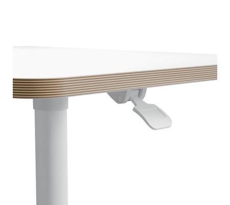 Scrivania Compatta pneumatica Sit-Stand - mobile - 80 x 60 x 75 cm - bianco - Leitz - 65360001 - 4002432138395 - DMwebShop - 1