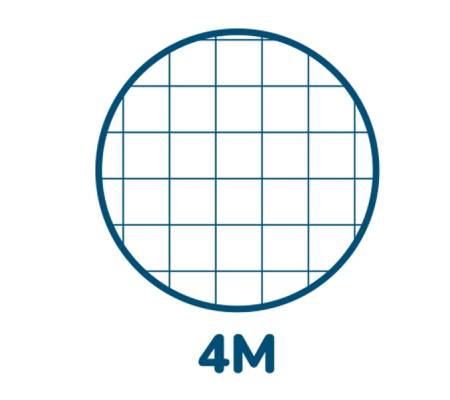 Maxiquaderno Monocromo - A4 - 4 mm - 70 fogli - 80 gr - senza fori - microperforato - spiralato - conf. 5 pezzi - Pigna - 02155584M - 8005235078727 - DMwebShop - 1