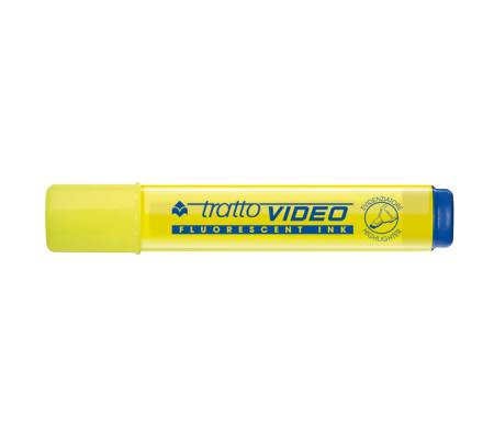Evidenziatore Giallo Video punta scalpello tratto 1-5mm giallo Tratto 830201 - 2810 - 1