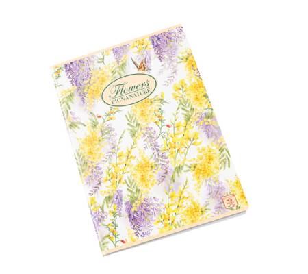 Maxiquaderno Nature Flowers - A4 - 1 rigo - 42 fogli - 80 gr - conf. 10 pezzi - Pigna - 02298851R - 8005235525931 - DMwebShop - 6