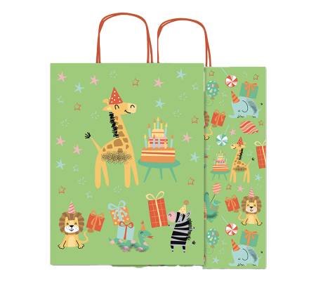 Shoppers - con manici - 16 x 21 x 8 cm - fantasie assortite - conf. 25 pezzi - Rex Sadoch - SDX16ASS - 8006715128710 - DMwebShop - 3
