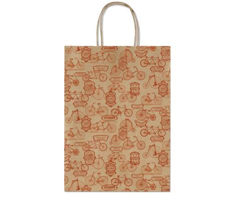 Shoppers - con manici - 16 x 21 x 8 cm - fantasie assortite - conf. 25 pezzi - Rex Sadoch - SDX16ASS - 8006715128710 - DMwebShop - 9