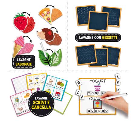 Le lavagne educative Montessori Lisciani 89093 - 1053 - 2