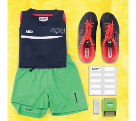 Kit Timbra e Attacca - per stampa su tessuti-etichette - Trodat - 180221 - 9010035802211 - DMwebShop - 3