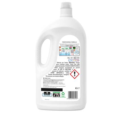 Dash liquido Professional gradevolmente profumato - 80 misurini - 4 lt - conf. 2 pezzi - PG220 - 8006540965962 - DMwebShop - 1