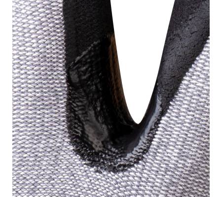 Guanti da lavoro Venicut01 - schiuma di nitrile - taglia 08 - grigio-nero - conf. 12 pezzi - Deltaplus - VECUTC01GR08-VECUTC0 - DMwebShop - 1