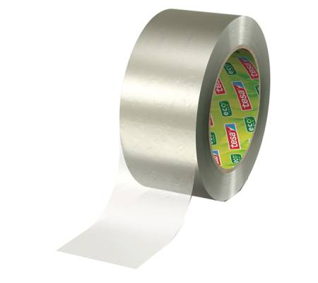 Nastro adesivo Tesapack Eco - ultra strong ecoLogo - 5 cm x 66 mt - trasparente - conf. 6 pezzi - Tesa - 58297-00000-00 - 4063565180194 - DMwebShop - 1