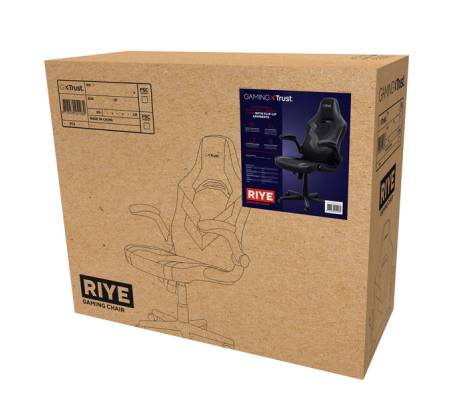 Sedia gaming GX703 RYE nero Trust 25128 - 4514 - 4