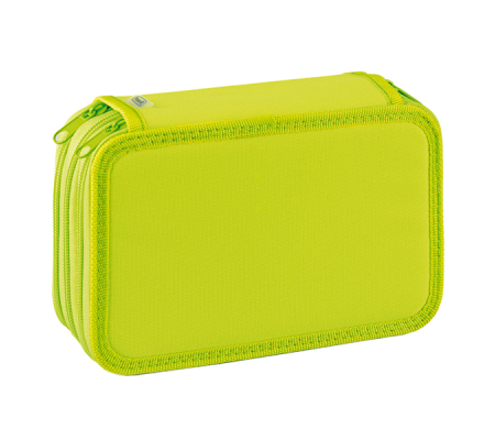 Astuccio 3 Zip - Neon e Pastel - 13 x 20 x 7,5 cm - colori assortiti - conf. 12 pezzi - Favorit - 400182110 - 8006779049846 - DMwebShop - 2