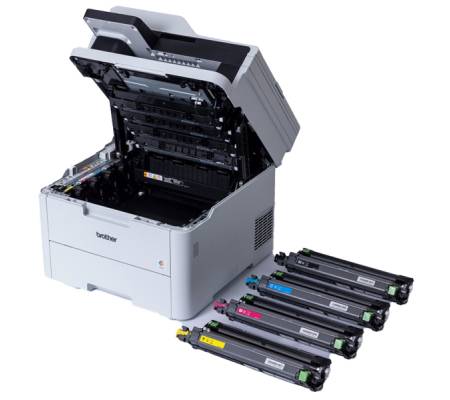 Stampante Multifunzione - Led a colori - Brother - DCPL3560CDWRE1 - 4977766823951 - DMwebShop - 3