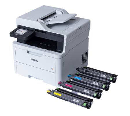 Stampante Multifunzione - Led a colori - Brother - MFCL3740CDWERE1 - 4977766827904 - DMwebShop - 4