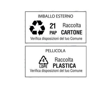 Etichetta adesiva - carta - permanente - 210 x 148,5 mm - 2 etichette per foglio - bianco - conf. 100 fogli A4 - Starline - X210ODC509 - 8025133013910 - DMwebShop - 1