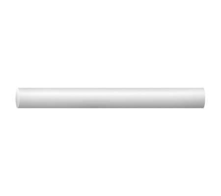 Gessetti Robercolor lunghezza 80 mm con diametro 10 mm bianco Scatola 100 gessetti tondi 538800 - 7219 - 1