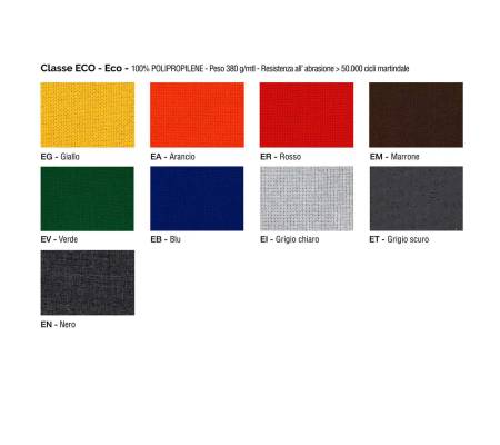 Sedia attesa Dado D5CN - braccioli opzionali - nero - conf. 2 pezzi - Unisit - D5CN/2/EN - 8050043742742 - DMwebShop - 1