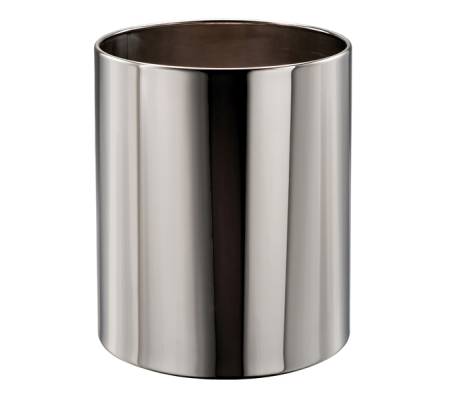 Cestino gettacarte Getsi - diametro 23 cm - H 28 cm - 12,5 lt - inox brillante - Medial - 103035 - 8033433772604 - DMwebShop