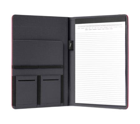 Portablocco Meet - con elastico - 31 x 25 x 1,4 cm - rosso - In Tempo - 8245MT28 - 8029221848798 - DMwebShop - 1