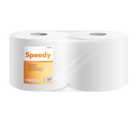 Bobina asciugatutto Speedy 2 veli 17 gr diametro 26 cm 192 mt microgoffrata Lucart 852247T - 1470